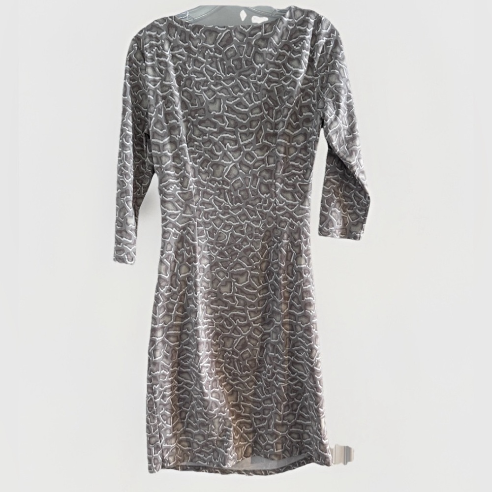 J. McLaughlin Sage Sheath Dress Dark Grey Sz S $228 - Picture 7 of 11